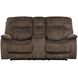 Cooper Shadow Brown Manual Reclining Console Loveseat