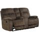 Cooper Shadow Brown Manual Reclining Console Loveseat