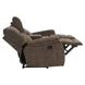Cooper Shadow Brown Manual Reclining Console Loveseat