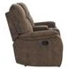 Cooper Shadow Brown Manual Reclining Console Loveseat