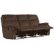 Cooper Shadow Brown Manual Triple Reclining Sofa