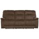 Cooper Shadow Brown Manual Triple Reclining Sofa
