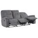 Cooper Shadow Grey Manual Triple Reclining Sofa