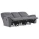 Cooper Shadow Grey Manual Triple Reclining Sofa