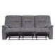Cooper Shadow Grey Manual Triple Reclining Sofa