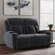 Dalton Lucky Charcoal Power Reclining Loveseat
