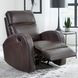 Devin Pebble Brown Manual Recliner