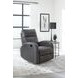 Devin Pebble Grey Manual Recliner