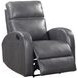 Devin Pebble Grey Manual Recliner