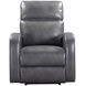Devin Pebble Grey Manual Recliner