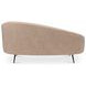 Abigail Light Brown 66" Chaise
