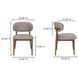 Ellie Gray Performance Fabric Upholstered Dining Chair