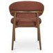 Ellie Rust Performance Fabric Upholstered Dining Chair