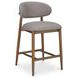 Ellie Gray Performance Fabric Upholstered Counter Height Stool