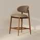 Ellie Gray Performance Fabric Upholstered Counter Height Stool