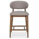 Ellie Gray Performance Fabric Upholstered Counter Height Stool