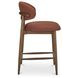 Ellie Rust Performance Fabric Upholstered Counter Height Stool