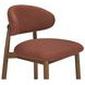 Ellie Rust Performance Fabric Upholstered Counter Height Stool