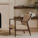 Yates Beige Upholstered Accent Chair