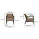 Yates Beige Upholstered Accent Chair