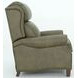 Meade Oasis Olive Leather Push Thru The Arms Lounge Recliner