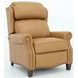 Meade Santa Fe Brandy Leather Push Thru The Arms Lounge Recliner