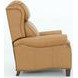 Meade Santa Fe Brandy Leather Push Thru The Arms Lounge Recliner