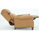 Meade Santa Fe Brandy Leather Push Thru The Arms Lounge Recliner