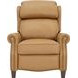 Meade Santa Fe Brandy Leather Push Thru The Arms Lounge Recliner with Nailhead Trim