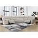 Easton Steamboat Quartz Leather Zero Gravity Power Reclining Sectional with USB Charging