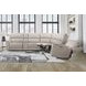 Easton Steamboat Quartz Leather Zero Gravity Power Reclining Sectional with USB Charging