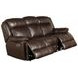 Eclipse Florence Brown Power Reclining Sofa with Power Headrest