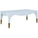 Medina Light Blue Rectangular Coffee Table