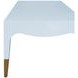 Medina Light Blue Rectangular Coffee Table