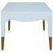 Medina Light Blue Rectangular Coffee Table