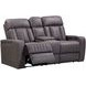 Equinox Mercury 74" Power Reclining Console Loveseat With Power Headrest