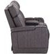 Equinox Mercury 74" Power Reclining Console Loveseat With Power Headrest