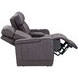 Equinox Mercury 74" Power Reclining Console Loveseat With Power Headrest
