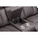 Equinox Mercury 74" Power Reclining Console Loveseat With Power Headrest