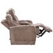 Equinox Mushroom Power Reclining Console Loveseat With Power Headrest