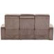 Equinox Mushroom Power Reclining Sofa With Drop Down Table