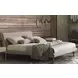 Metropolitan Taupe Queen Upholstered Platform Bed