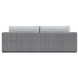 Capri Gray Outdoor 93" Sofa