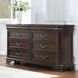 Lyndhurst Walnut 8 Drawer Dresser