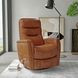 Gemini Butterscotch Manual Swivel Glider Recliner