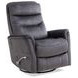 Gemini Capri Charcoal Swivel Glider Recliner