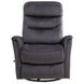 Gemini Capri Charcoal Swivel Glider Recliner