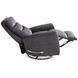 Gemini Capri Charcoal Swivel Glider Recliner