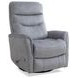 Gemini Capri Silver Swivel Glider Recliner