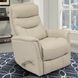 Gemini Ivory Manual Swivel Glider Recliner